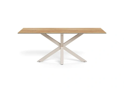 Stół Heaven 200x100 nowoczesny do jadalni ceramika dąb kaszmir