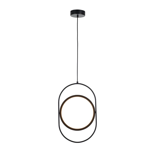 Lampa wisząca LED ELIPSE M czarna 45 cm nowoczesna do salonu i nad stół Step into Design