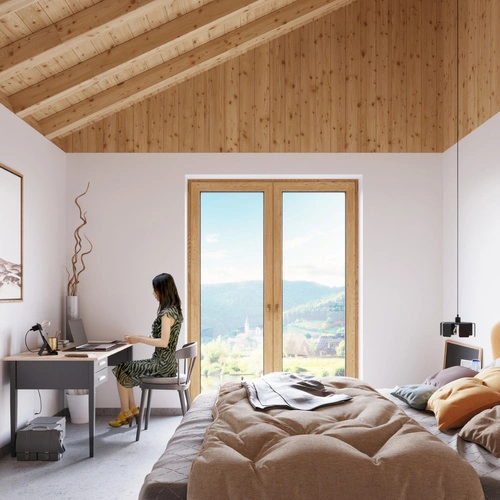 Lampka biurkowa Incline czarna nowoczesna metalowa z podstawką na telefon do biura i nauki