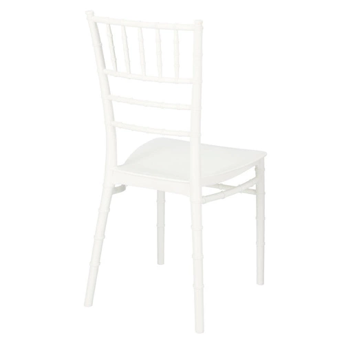 Krzesło Chiavari białe z tworzywa