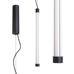 Lampa wisząca TRANG 50 czarna LED regulowana nad wyspę