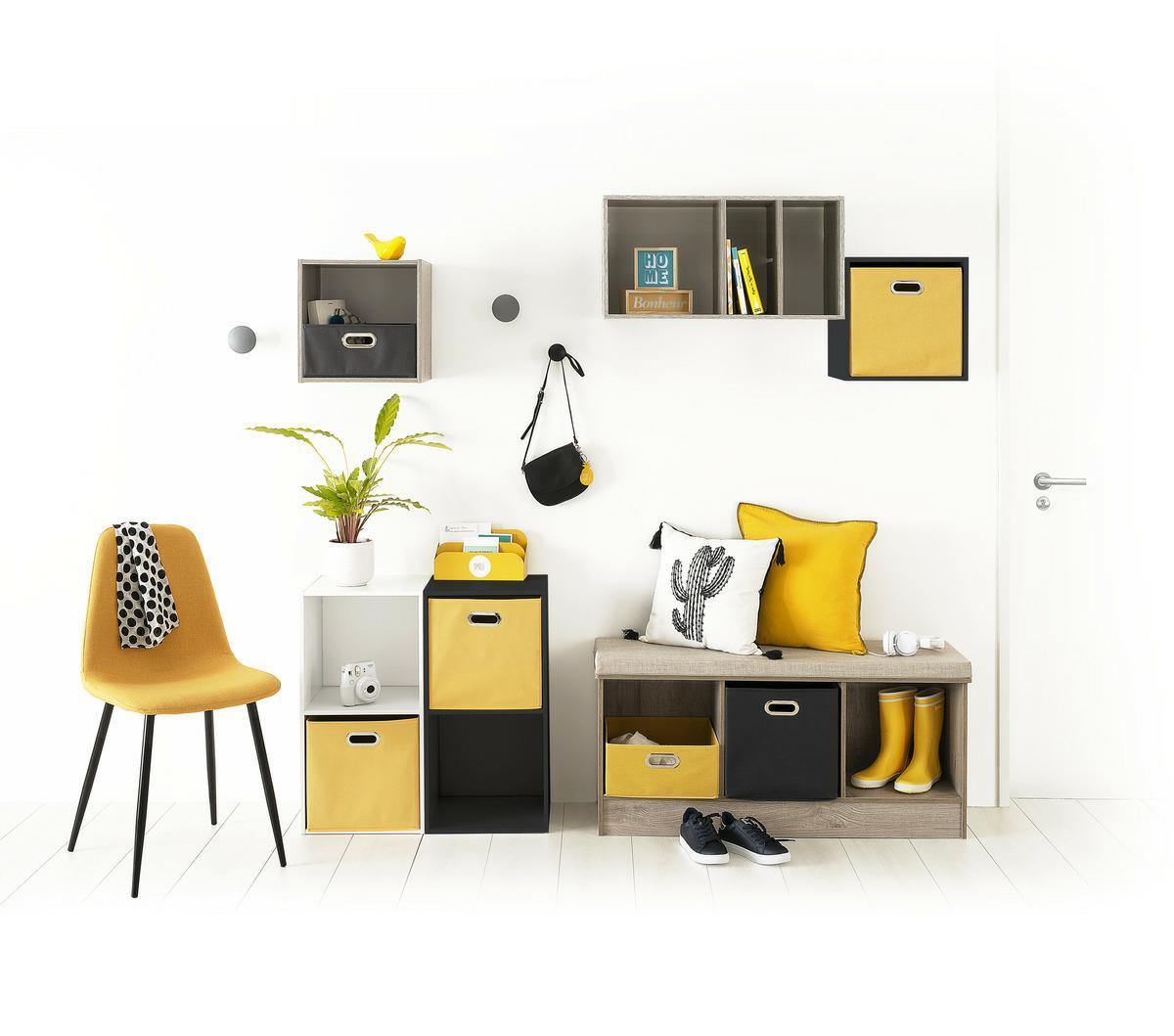 Regał na książki Kali industrialny brązowy 4 półki modułowy do salonu i biura 67,6 cm