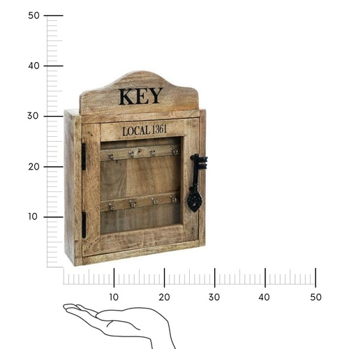 Skrzynka na klucze Amalia 30x40 cm drewno