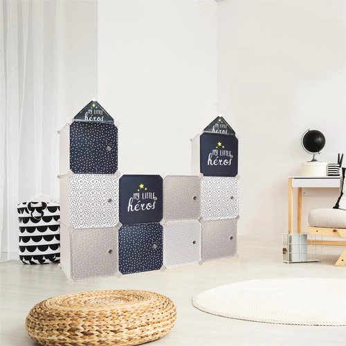 Modularny regał Cubes 2 do pokoju