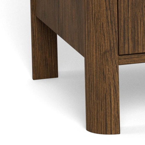 Komoda Southampton 160 cm nowoczesna z szufladami dąb dymiony do salonu