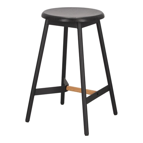 Stołek barowy Aldo czarny OUTLET