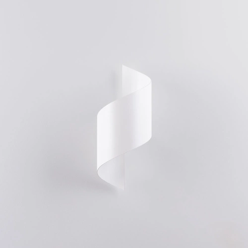 Nowoczesny biały kinkiet ścienny TALASSA SOLLUX LIGHTING do salonu i sypialni metalowy 31 cm