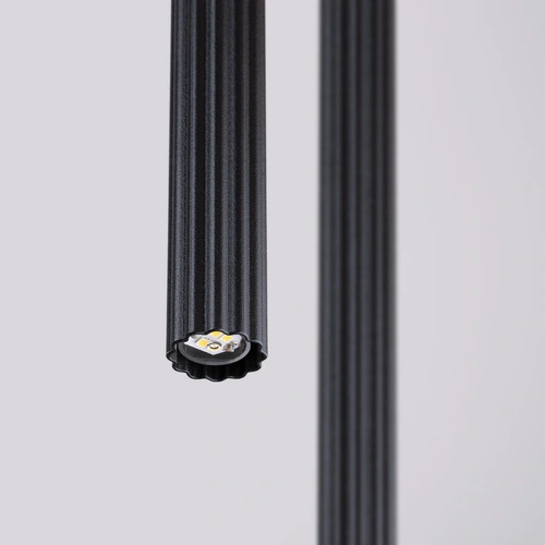 Lampa sufitowa ARCHE 2P czarna nowoczesna do salonu i jadalni nad stół