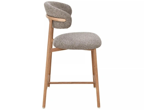 Hoker Pasco slim tapicerowany cappuccino do kuchni dąb nowoczesny