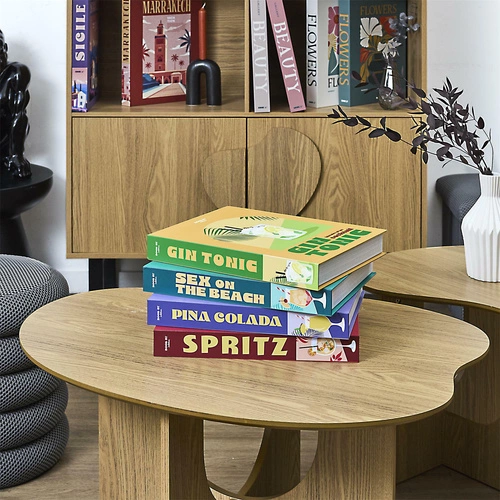 Intesi pudełko ozdobne książka Sex on the Beach morska dekoracyjne kartonowe do salonu