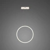 Lampa wisząca LED Okręgi ściemnialna czarna 60cm nowoczesna do salonu Altavola Design