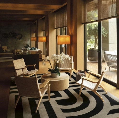 Dywan do salonu Tiffany Black 160x230 nowoczesny glamour geometryczny łatwoczyszczący antypoślizgowy