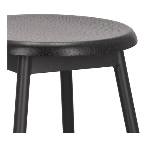 Stołek barowy Aldo czarny OUTLET