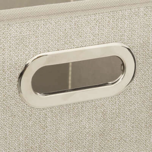 5five simply smart pudełko materiałowe do regału 31x31 beżowe z uchwytem nowoczesne