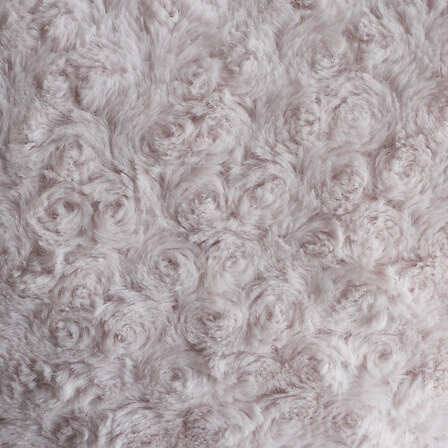 Poduszka dekoracyjna serce bouclé różowa Atmosphera do salonu i pokoju dziecka 36x38 cm