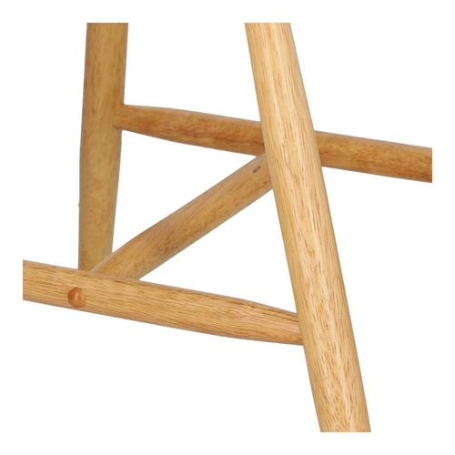 Krzesło drewniane Wopy naturalne do jadalni i kuchni styl retro vintage patyczak Intesi