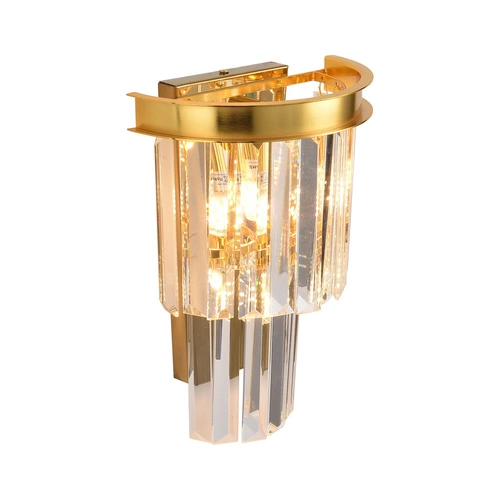 Kinkiet ścienny glamour SPLENDORE Step into Design złoty 20 cm do salonu i sypialni