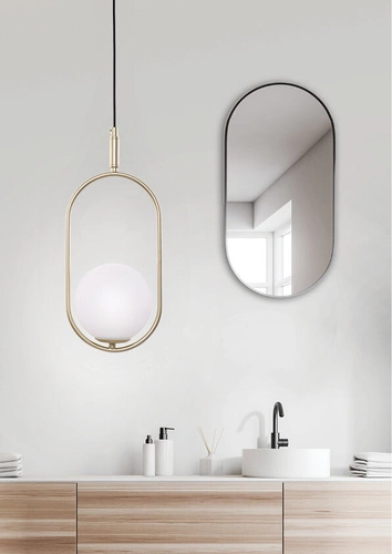 Cordel nowoczesna lampa wisząca szklana złota do salonu i jadalni CANDELLUX