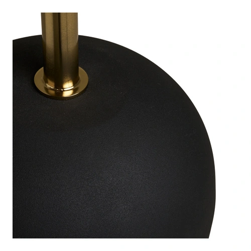 Stolik pomocniczy Sirone mango/złoty/czarny