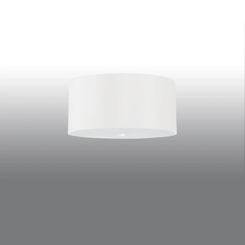 Plafon sufitowy Otto 50 biały nowoczesny okrągły do salonu, sypialni lub kuchni