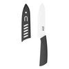 Nóż ceramiczny 5five Zirco 15 cm do warzyw i mięsa nowoczesny z etui czarny