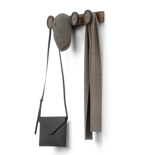 Wieszak Hub Rail 4 orzech