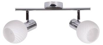 Lampa sufitowa Turno listwa 2x40W E14  chrom