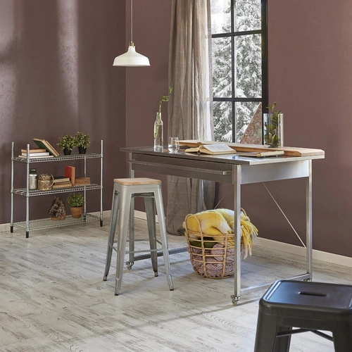 Hoker Paris Wood 65cm metaliczny sosna naturalna