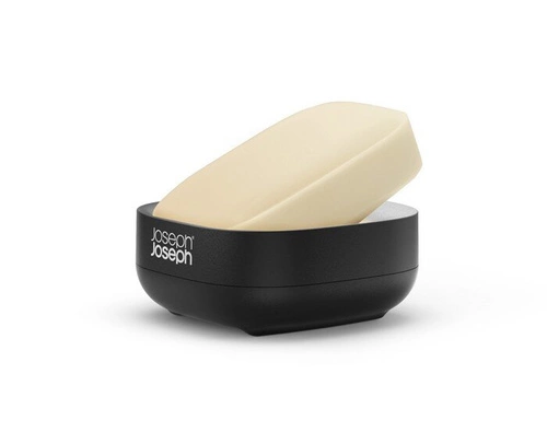 Mydelniczka kompaktowa Slim czarna Joseph Joseph nowoczesna do łazienki i kuchni