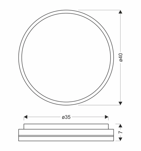 Plafon sufitowy LED Montana 40 cm nowoczesny czarny biały złoty do salonu i jadalni