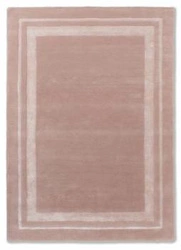 Dywan nowoczesny Redbrook Blush 140x200 różowy wełniany do salonu i sypialni Laura Ashley