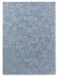 Dywan do salonu wełniany Cleavers Seaspray 250x350 niebieski nowoczesny ręcznie tkany