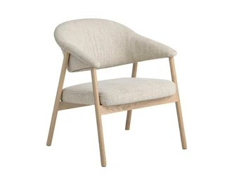 Fotel do salonu Elk Harmony 110 skandynawski piaskowy dąb bielony