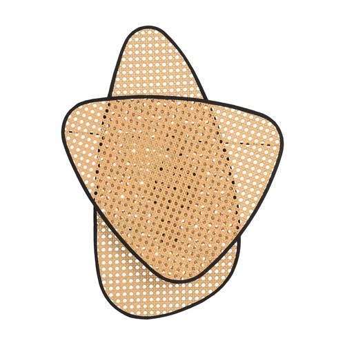 Kinkiet rattanowy NATURA DUO 60 cm Step into Design boho do salonu i sypialni beżowy