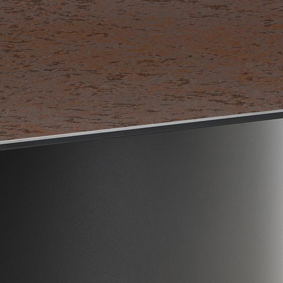 Stół do jadalni Marbella 200x100 nowoczesny ceramiczny brązowy