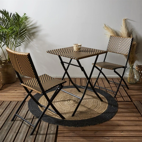 Krzesło składane Marron plecione