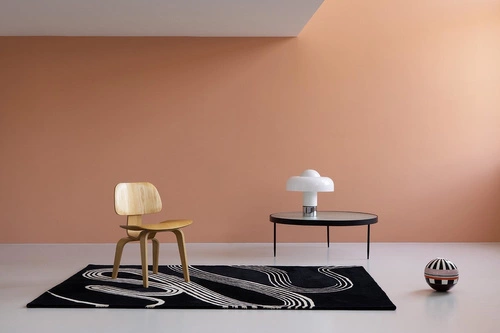 Dywan nowoczesny wełniany Decor Flow Caviar 200x280 do salonu i sypialni łatwy w czyszczeniu