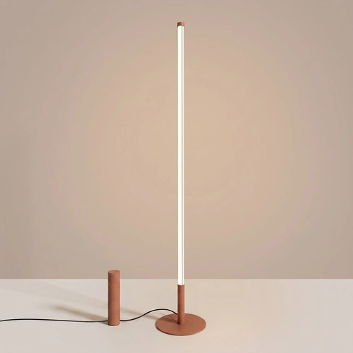 TRANG lampa stojąca do salonu nowoczesna LED mocca 3000K