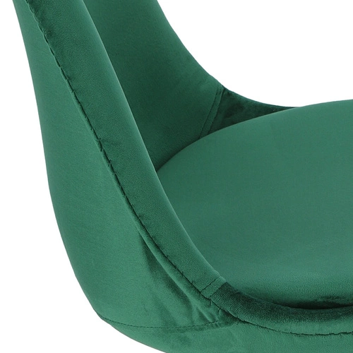 Krzesło Norden Star Square Velvet zielony
