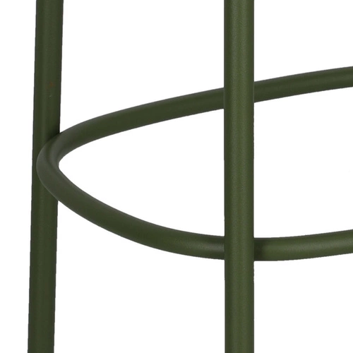 Hoker metalowy Trick 65 cm zielony nowoczesny do kuchni i wyspy bez oparcia SCAB Design