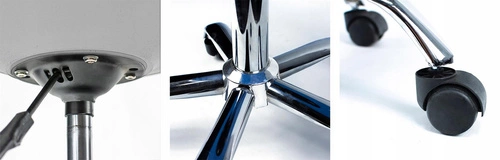 Fotel biurowy ergonomiczny Splash Intesi czerwony siatkowy obrotowy z podłokietnikami do biurka