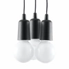 Lampa wisząca DIEGO 3 czarna