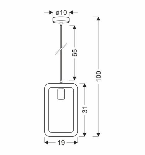 Lampa wisząca Ostor czarno-beżowa nowoczesna do salonu i jadalni nad stół loftowa