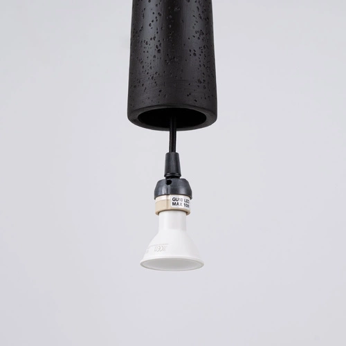 Lampa wisząca ELECTRA czarna beton