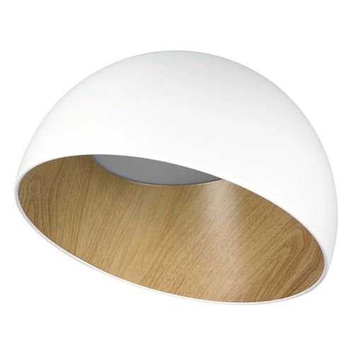 Plafon sufitowy LED Padella biały 35cm nowoczesny do salonu, kuchni i sypialni