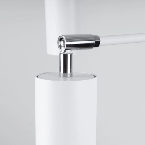 Nowoczesny biały żyrandol LEMMI 6 metalowy do salonu i jadalni SOLLUX LIGHTING