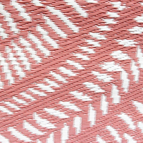 Dywan Melman czerwono biały