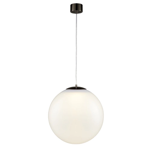 Lampa wisząca kula LED NUBE L biała 40 cm nowoczesna do salonu i jadalni Step into Design