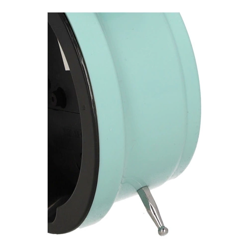 Nowoczesny budzik stojący Caterpillar Intesi niebieski do sypialni lub pokoju dziecięcego