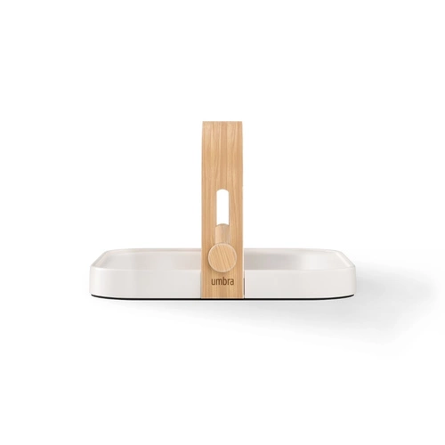 Uchwyt na serwetki Bellwood biały/        naturalny